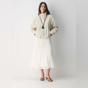 Artizia A-Line Pleated Skirt